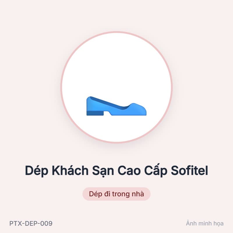 Dép Khách Sạn Cao Cấp Sofitel