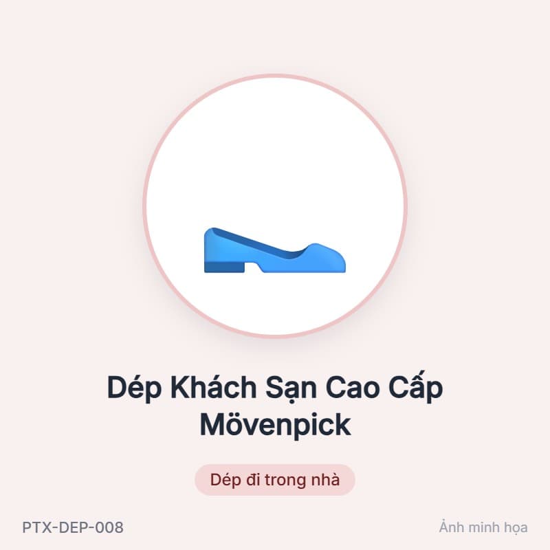 Dép Khách Sạn Cao Cấp Mövenpick